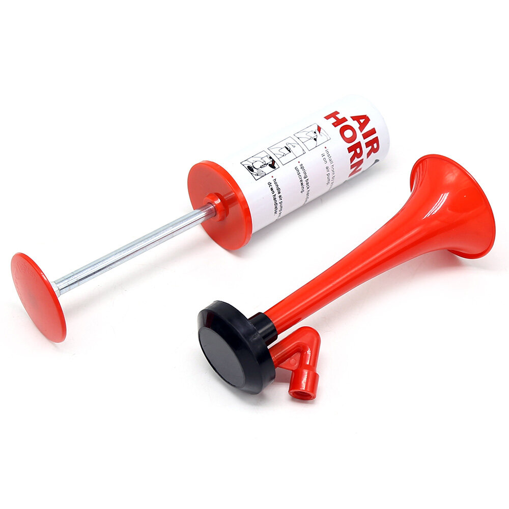 Super Horn Hand Pump Air Horn Cheerleading Soccer Ball Sports Fans Horn Plastic Trumpet with G