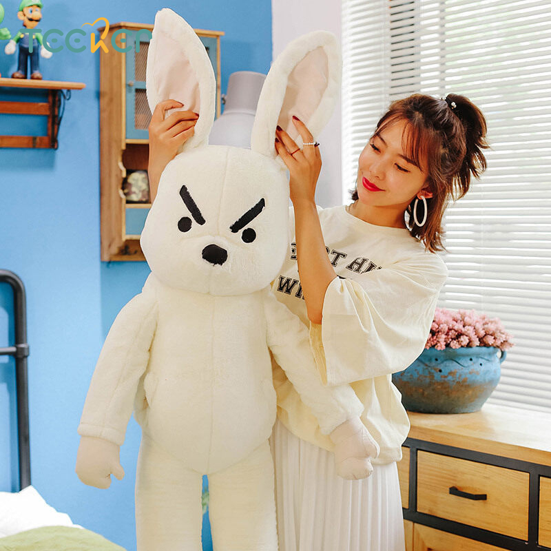 🐇teeker🐇búp bê thỏ đấu tranh mới đồ chơi nhồi bông thỏ đấu tranh quà tặng búp bê thỏ đấu tranh