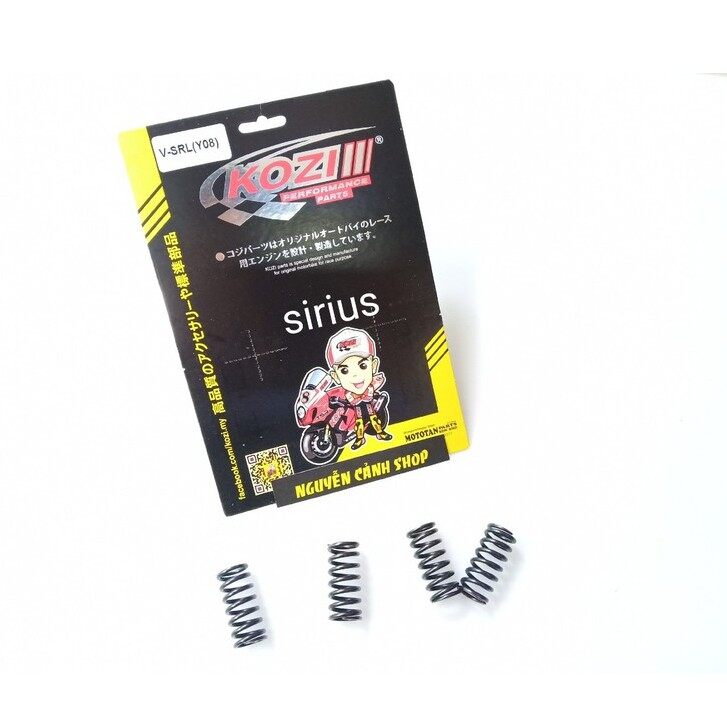 Lò xo nồi xe sirius kozi độ