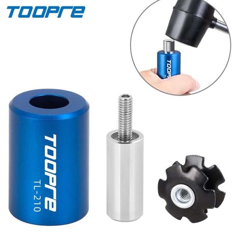 Toopre bộ lắp đặt tai nghe phuộc xe đạp bộ lắp đặt đai ốc ngôi sao bộ lắp đặt phuộc xe đạp dụng cụ lắp đặt tai nghe