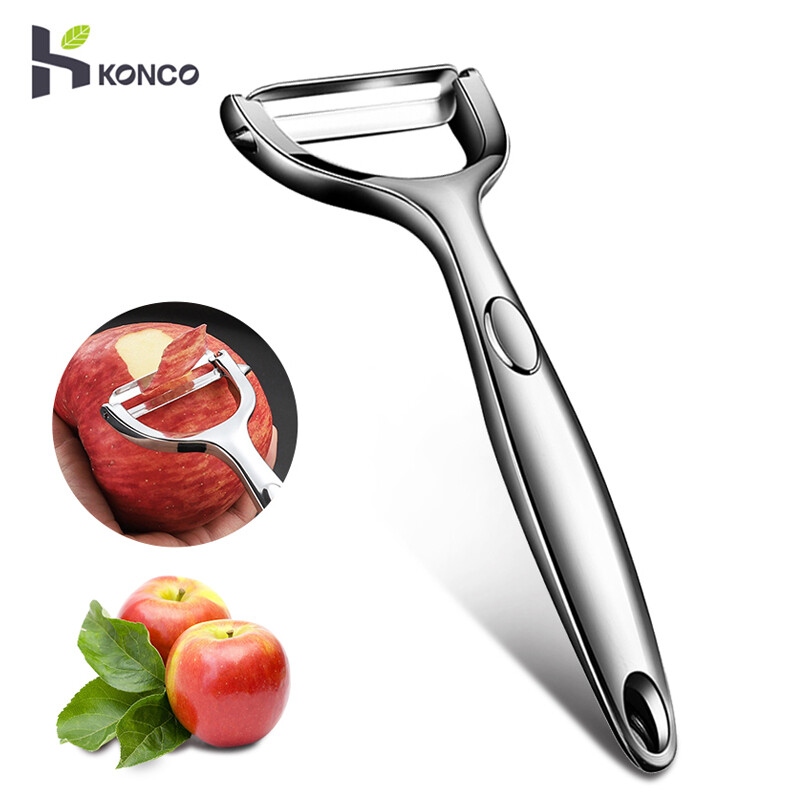 Konco high quality metal Peeler Vegetable slicer Zinc Alloy Peeler for potato ราคา 97 บาท*ส่งฟรี
