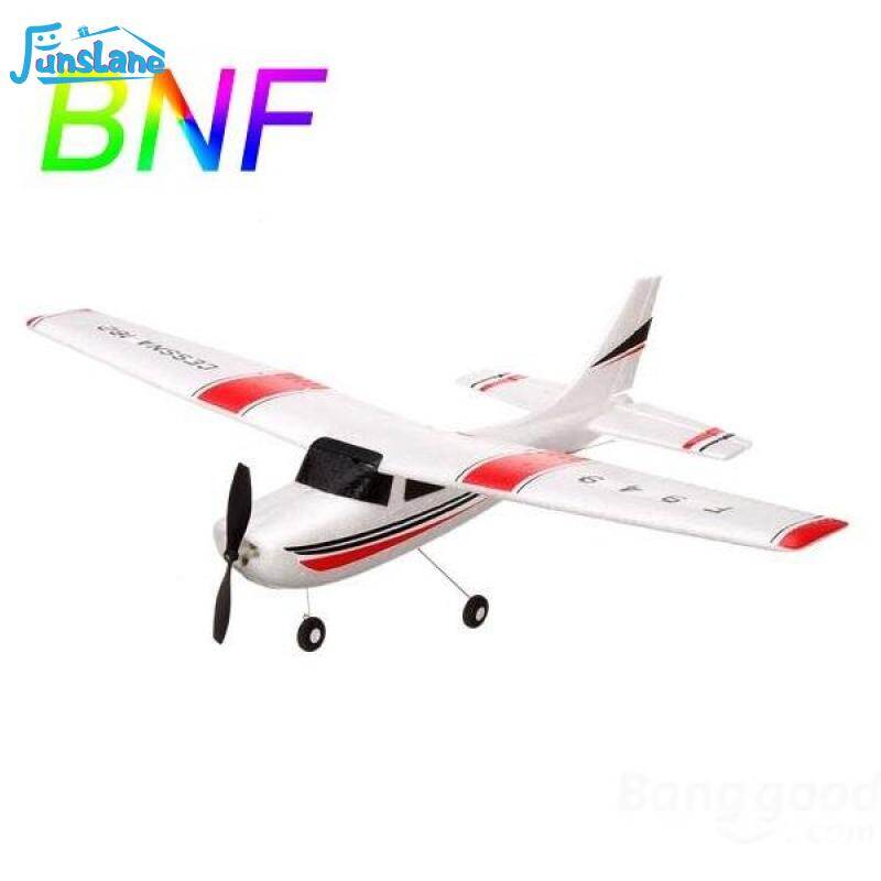 Funslane wltoys f949 2.4g 3ch cessna 182 máy bay điều khiển từ xa siêu nhỏ bnf không có máy phát