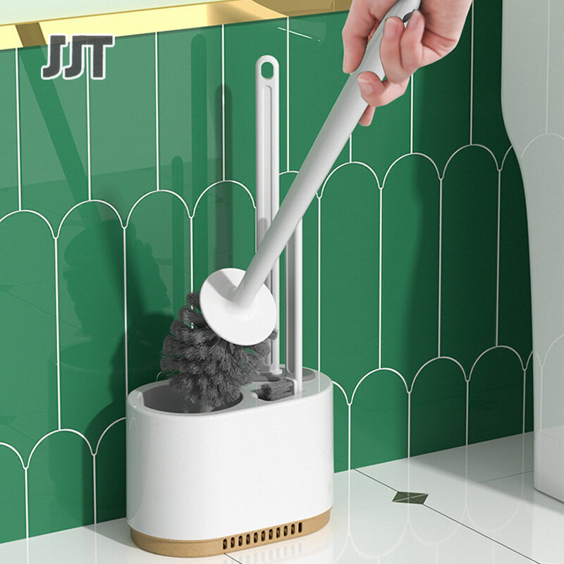 JJT bàn chải nhà vệ sinh bàn chải nhà vệ sinh bàn chải nhà vệ sinh treo tường máy chà sàn phòng tắm chổi cọ nhà vệ sinh chổi cọ nhà vệ sinh chổi cọ nhà vệ sinh chổi cọ nhà vệ sinh Bàn chải nhà vệ sinh với giá treo tường Không đục lỗ,