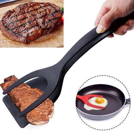 Grip and Flip Tongs - Cooking Tools by KEBIDU