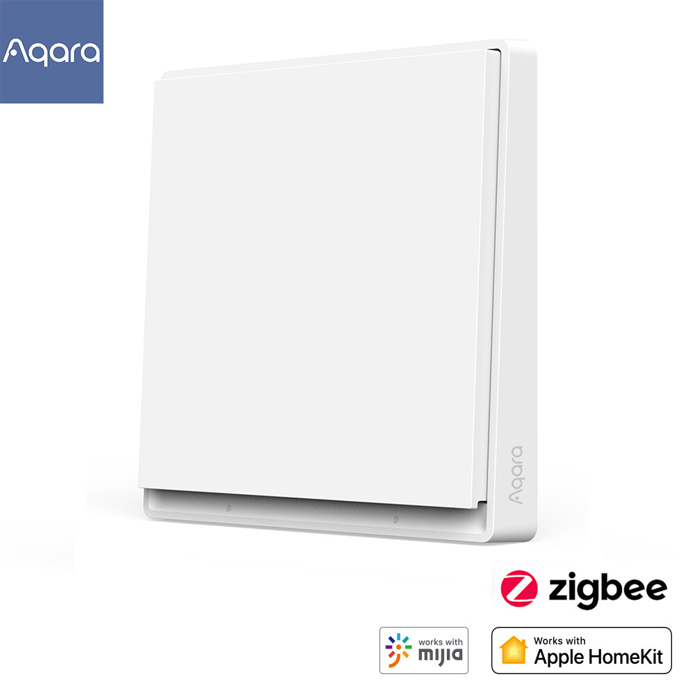 Công tắc không dây thông minh aqara e1 công tắc gắn tường điều khiển kép thông minh zigbee điều khiển một phím chế độ nhấp chuột cực mạnh thời lượng pin dài 2 năm