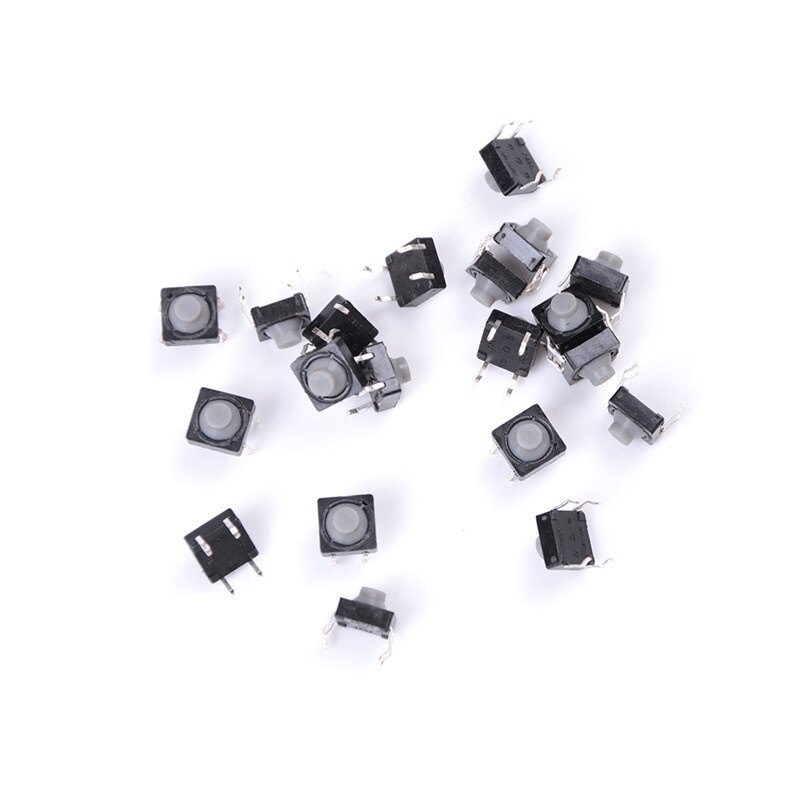 20 cái công tắc nút bấm xúc giác siêu nhỏ 4pin nút ấn chiến thuật thu nhỏ tạm thời