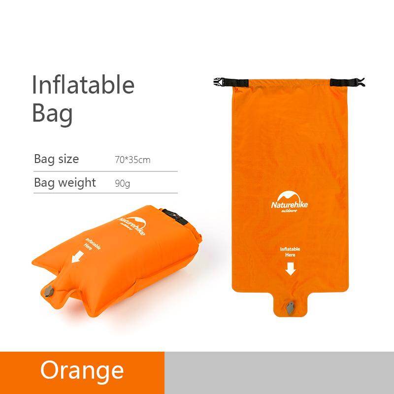 Naturehike Nệm Không Khí Đệm Ngủ Siêu Nhẹ 1-2 Người Thảm Cắm Trại Chống Nước Chống Ẩm Bằng TPU Nylon 20D Với Gối Chỉ 480G NH19Z032-P