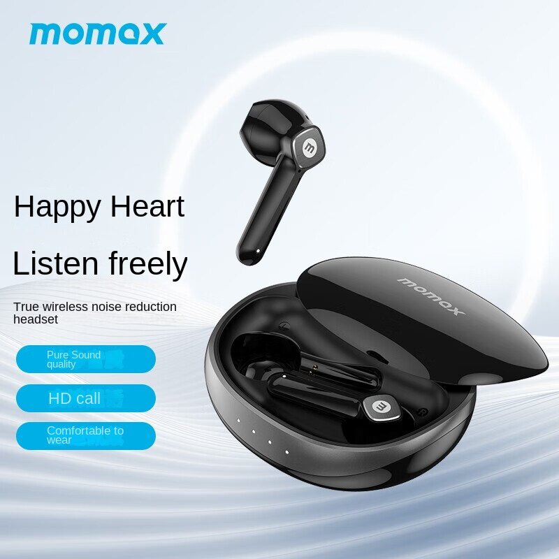 MOMAX Wireless Bluetooth Earbuds ENC Cancelling Earphones with