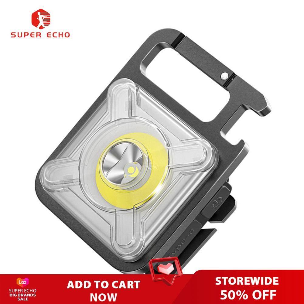 [50% Off] LED khẩn cấp Đèn làm việc đa chức năng COB SMD đèn lồng Lều cắm trại Loại-C sạc USB IPX4 mở chai không thấm nước cho đi dạo đêm sửa chữa xe ô tô