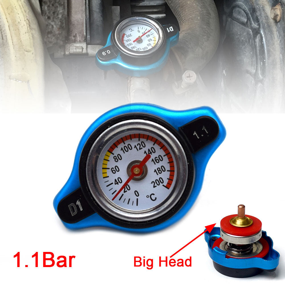 Điều Chỉnh Máy Đo Nhiệt Độ Nước Monster D1 Với Tiện Ích Đồng Hồ Đo Nhiệt Độ An Toàn Nắp Tản Nhiệt (Đầu Lớn/1.1 Bar)