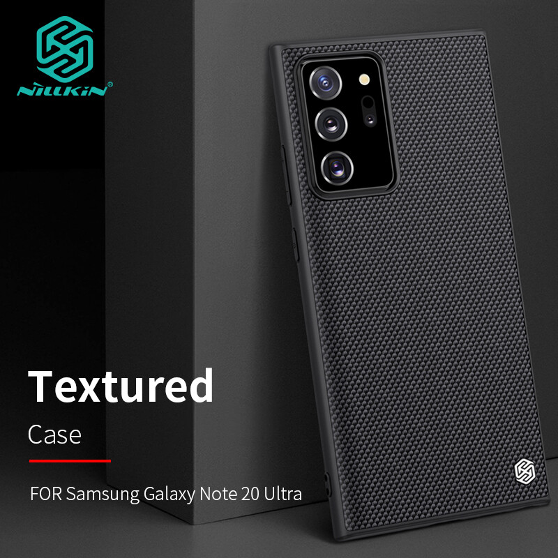 Nillkin Luxury Matte Textured Case for Samsung Galaxy Note 20 Ultra 5G Phone Cases Anti - Pollution TPU + PC Shockproof Durable Non-slip Back Cover