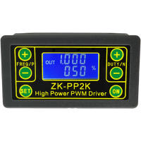 Aideepen ZK-PP1K ZK-PP2K PWM Pulse Frequency Duty Cycle Adjustable Module Square Wave Rectangular Wave Signal Function Generator for Arduino DIY PWM Signal Generator Module