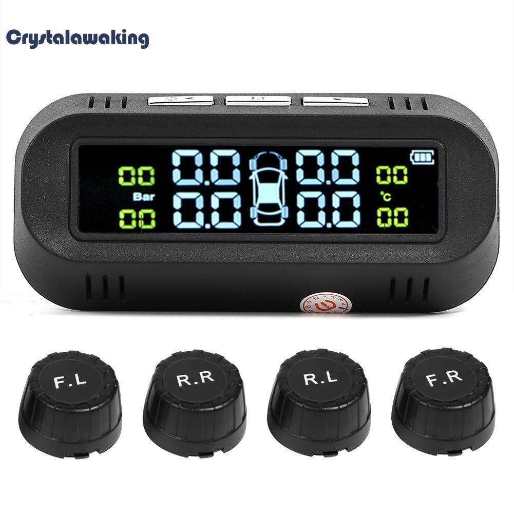 Crystalawaking C68 USB + รถพลังงานแสงอาทิตย์แรงดันยาง TMPS ระบบควบคุม 4 เซ็นเซอร์ภายนอก Crystalawaking C68 USB + รถพลังงานแสงอาทิตย์แรงดันยาง TMPS ระบบควบคุม 4 เซ็นเซอร์ภายนอก
