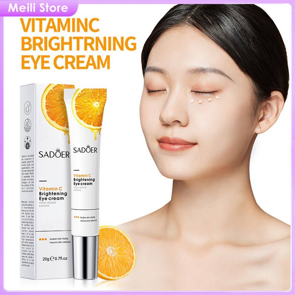 Meili cửa hàng sadoer 20g vitamin C sáng Kem mắt ngăn chặn quá trình oxy