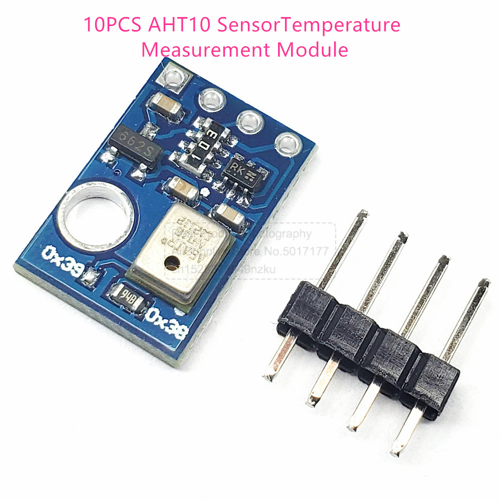 10 đơn vị I2C komunikasi AHT 10 Cảm biến gantikan sht20 aht10 modul pengukuran suhu cảm biến kelembapan kỹ thuật số ketetatan tinggi