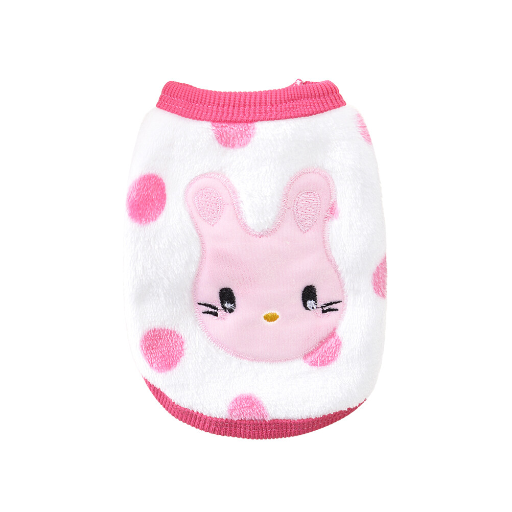 Sundom áo ba lỗ hoạt hình mùa đông cho chó con quần áo ấm áp cho chó chihuahua trang phục pháp cho chó nhỏ áo phông cho mèo thú cưng
