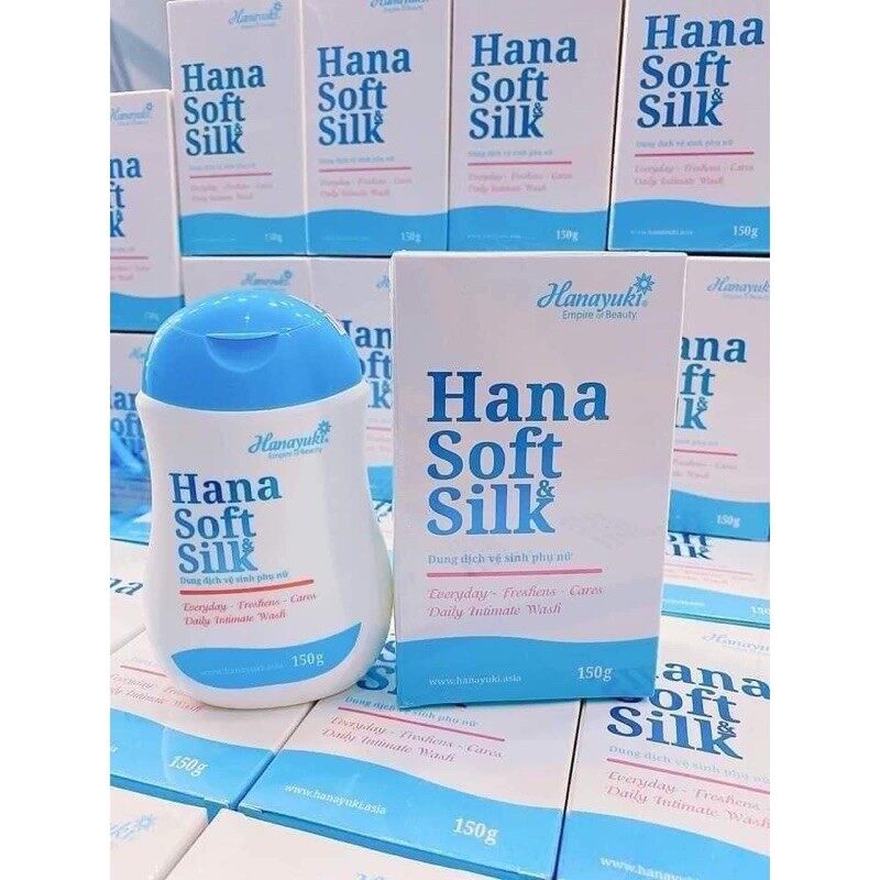 Dung dịch vệ sinh hana soft silk hanayuki 150ml