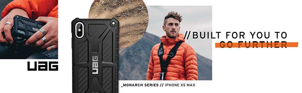 iphone xs max, iphone xs max 6.5-inch screen, iphone xs max rugged armor, slim, lightweight, uag