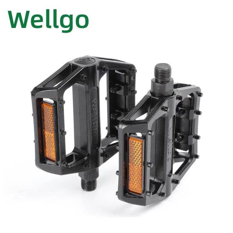Wellgo Bàn Đạp Xe Đạp Bàn Đạp Vòng Bi 2DU Xe Đạp Leo Núi Hợp Kim Nhôm B087 Phụ Tùng Xe Đạp Leo Núi