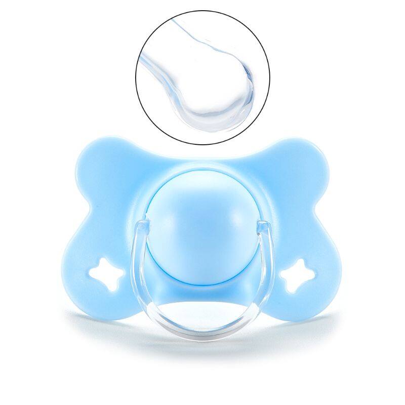 Em Bé Có Nắp, Hình Con Bướm, Núm Vú Tròn Và Phẳng Silicone Núm Vú Giả Ngủ Đồ Nhai Cắn Cho Bé Trai Bé Gái Sơ Sinh