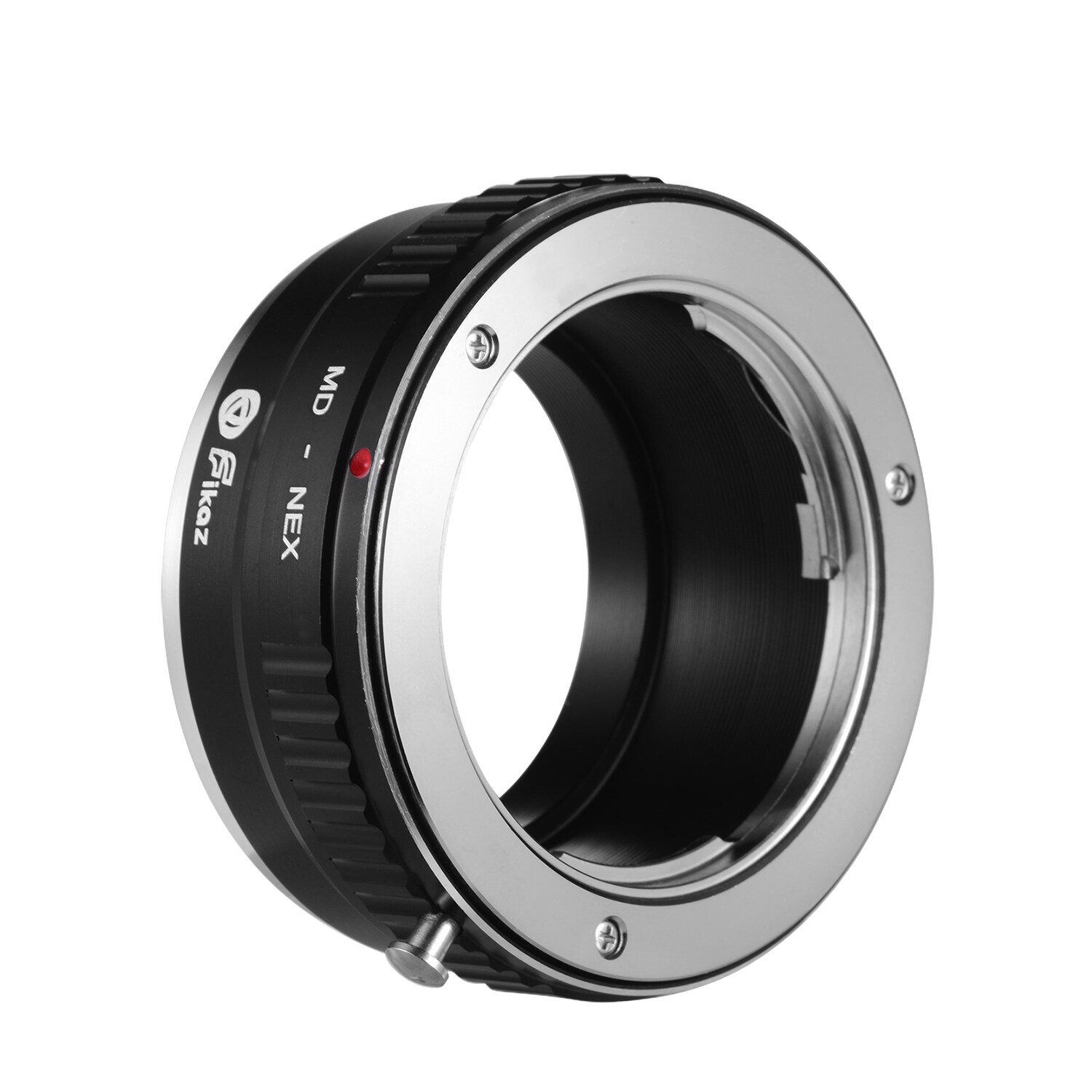 Fikaz MD-NEX เลนส์ตัวแปลงเลนส์แหวนอะลูมินัมอัลลอยใช้งานร่วมกับมินอลต้า MD-เลนส์ Sonys NEX/E Mount กล้อง Mirrorless