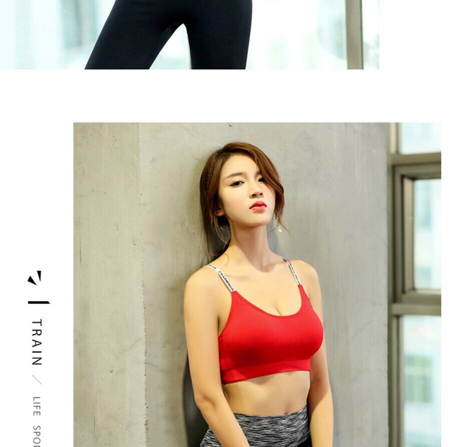 SUPERFLOWER Sports Bra Yoga Fiess Sports Quick Drying Running Gym Training Shockproof Underwear_voghion.com