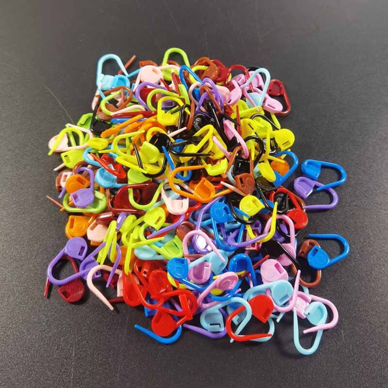 Baixu 10 Cái Ghim Tã Nhựa Kẹp Đánh Dấu Khâu Khóa Đa Năng Móc Đan Nhỏ Nhiều Màu Để Trang Trí Thiệp Chúc Mừng