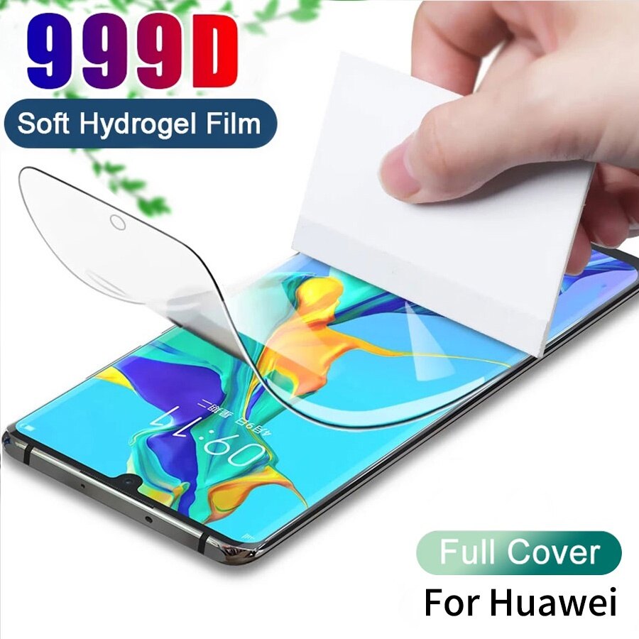 Hydrogel Best Screen Protector Huawei P30 Pro UV Light Nano Liquid