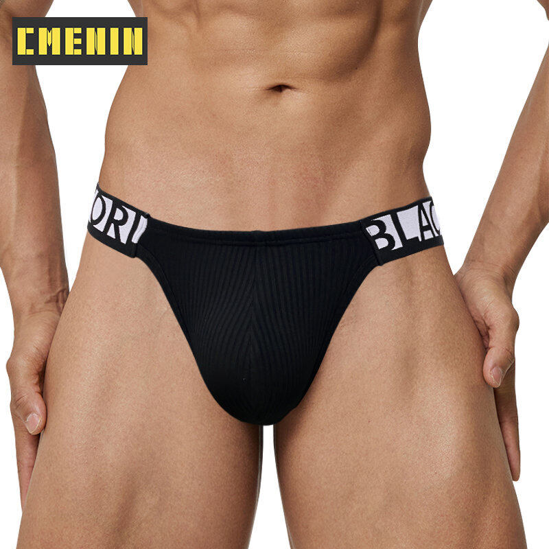 Cmenin orlvs thoải mái cotton sexy đồ lót nam jockstrap briefs u túi nam quần lót nam quần lót nam quần lót nam or6253