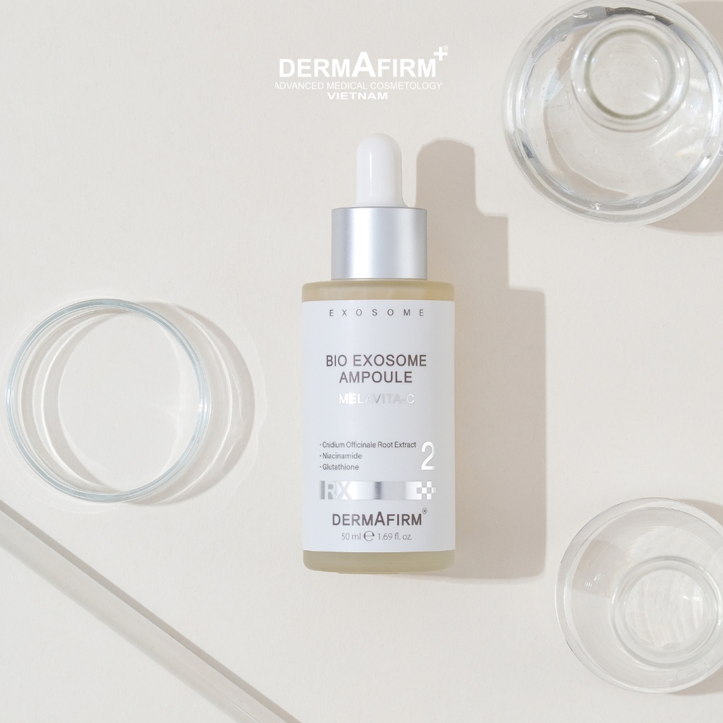 Tinh chất Dermafirm Bio Exosome Ampoule Melavita C Tinh chất tái sinh làm sáng và ức chế sắc tố 50ml - DuocmyphamDrAn