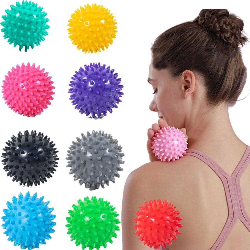 Foot Massage Roller And Spiky Massage Ball Set For Plantar Fasciitis