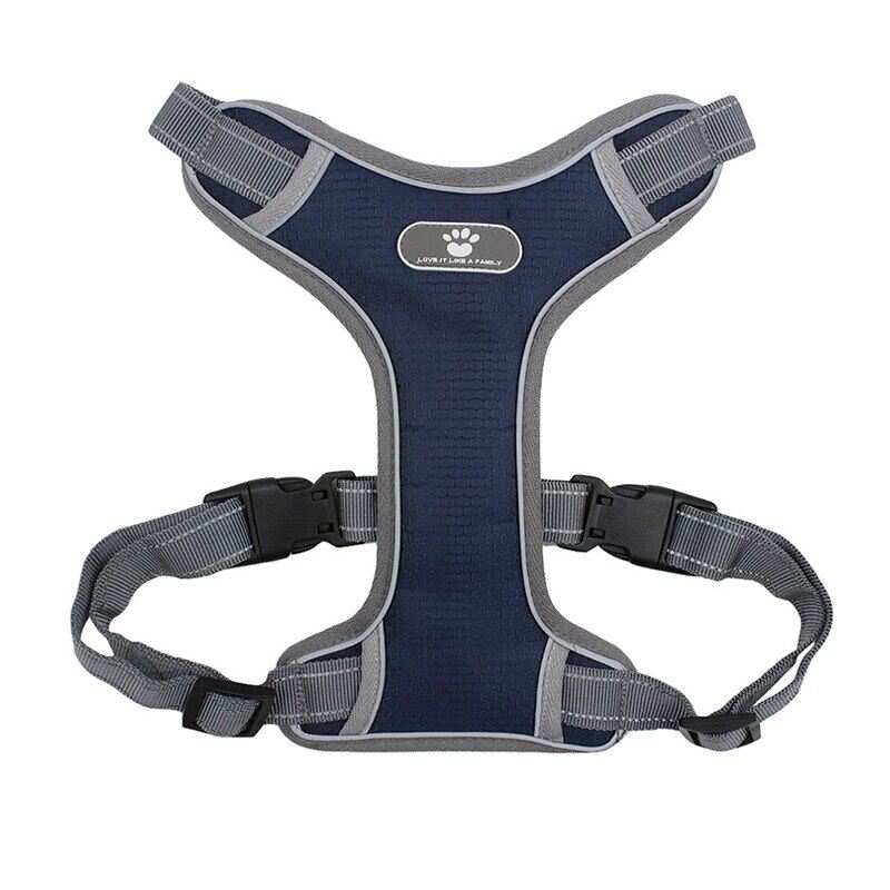 Mềm cho Puppy vú ban nhạc lớn phản quang thú nuôi cún cưng harnesses phụ kiện vừa áo ba lỗ nhỏ khai thác con chó lưới điều chỉnh phụ kiện thú cưng