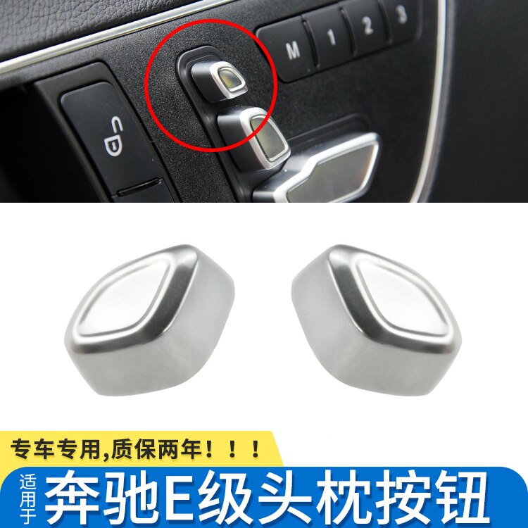 1 chiếc nút điều chỉnh tựa đầu ghế cho mercedes-benz e200 e260 e300l glk300 gle gls công tắc phím