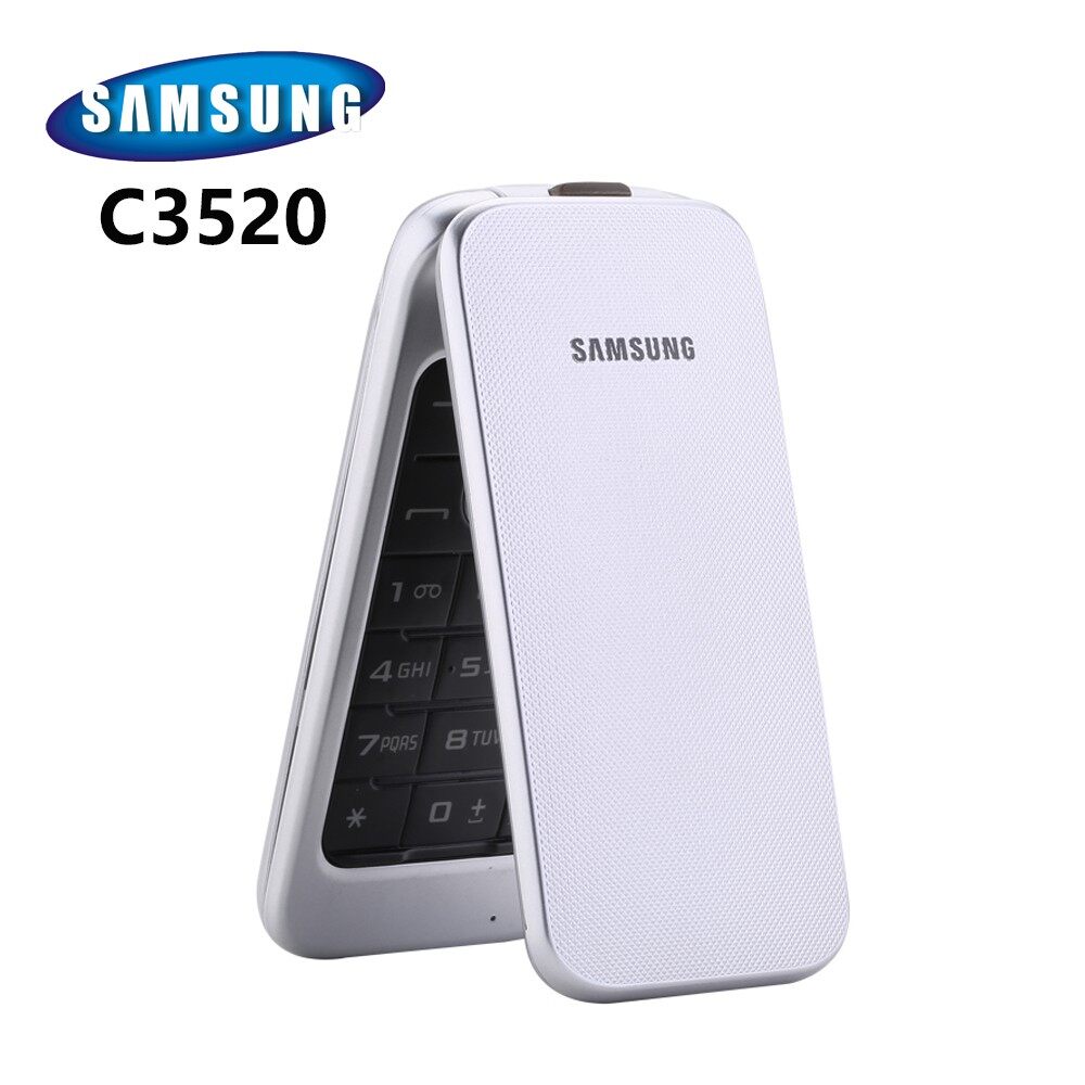 Điện Thoại Di Động Samsung C3520 Điện Thoại Có Chức Năng Cơ Bản Lật Chính Hãng