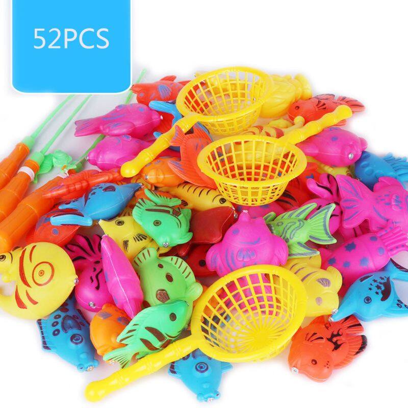 30/52 Cái Đồ Chơi Câu Cá Từ Tính, Bộ Cần Câu Cá Bằng Nhựa Trò Chơi Dưới Nước Cho Trẻ Em, Quà Tặng Giáo Dục