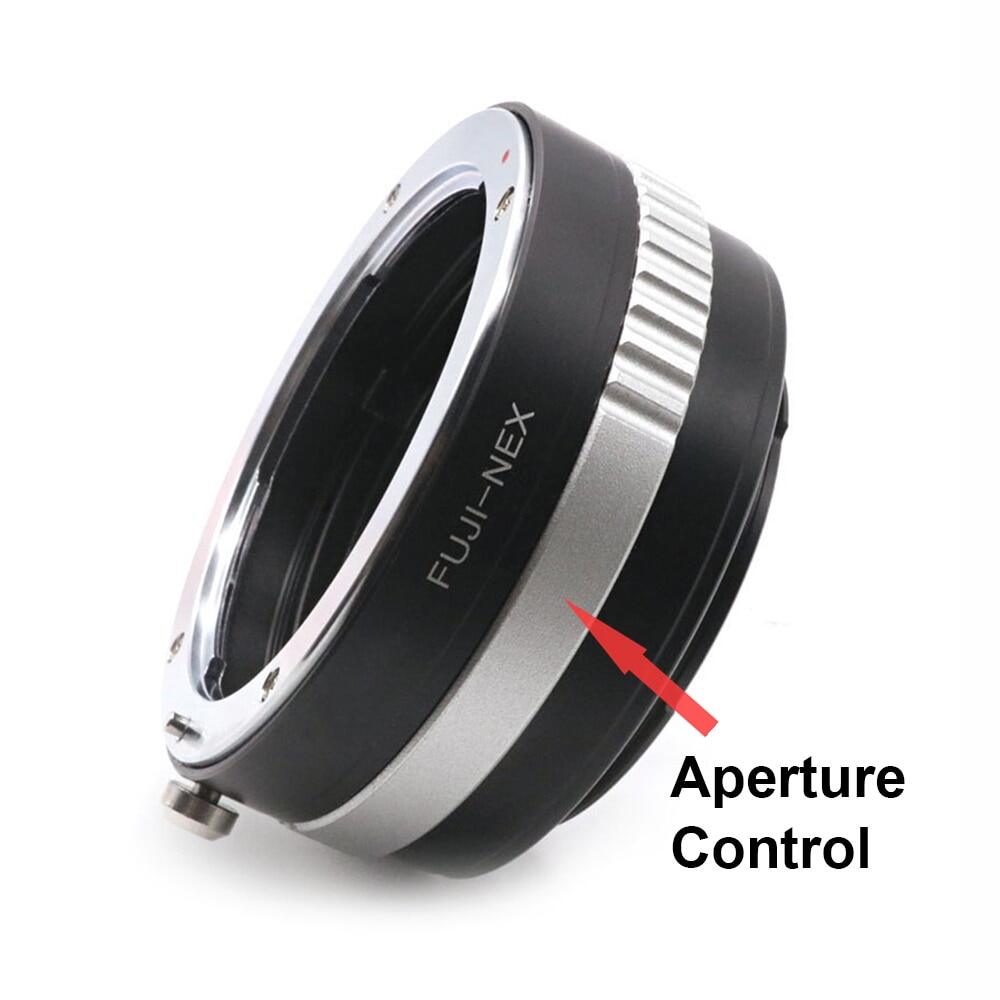 FUJI-NEX AX-FE Mount Adapter kiểm soát khẩu độ cho Fujica AX (Cũ x) Ống kính ngàm để Sony FE/E-mount