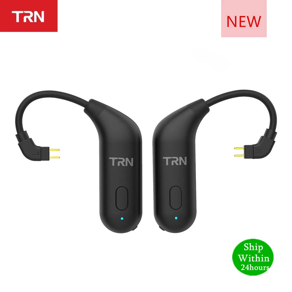 Tai Nghe HIFI Bluetooth 5.0 Không Dây TRN BT20, Đầu Nối 2 Chấu/MMCX Tai Móc Dành Cho Revonext TRN VX/TA1/V80/V90/BA8/V90S/V20