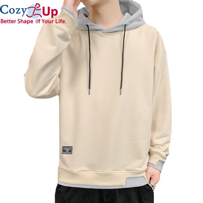 Áo nỉ ấm cúng cho nam áo hoodie nam thường ngày mùa xuân thu đông hai mảnh tay dài áo cánh áo thể thao áo nỉ áo hoodie