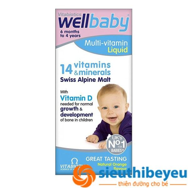VITAMIN TỔNG HỢP WELLBABY 150ML - DGD-WEL-01
