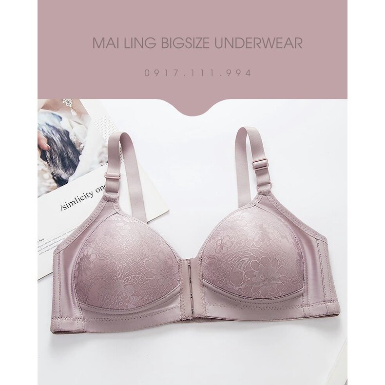 Áo ngực cài trước bigsize cúp b |size 36-44|