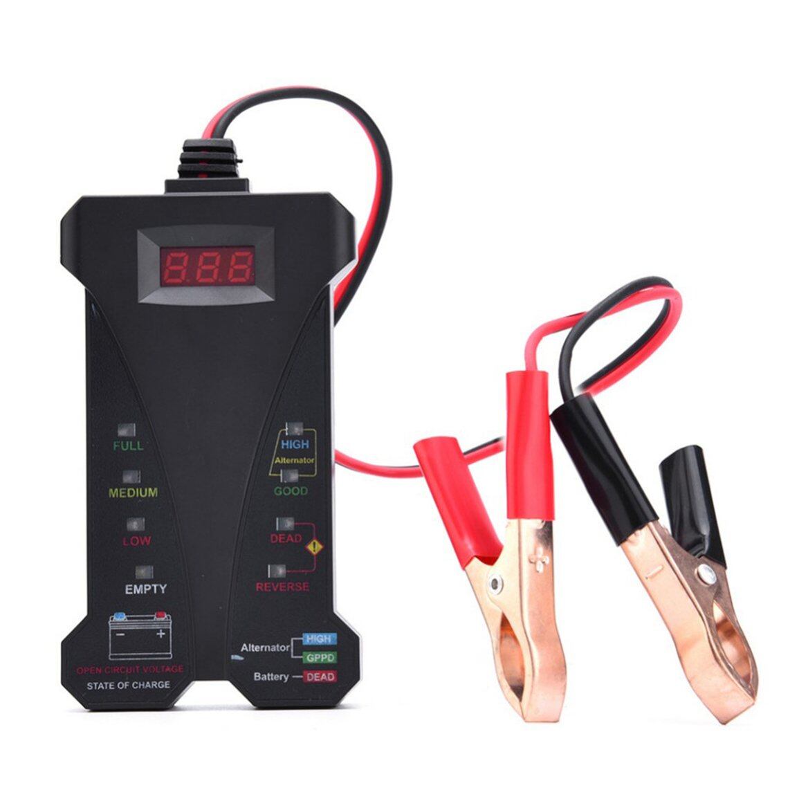 Oh batery máy phân tích hệ thống sạc kỹ thuật số 12v màn hình led hiển thị kỹ thuật số 805 pin led 12v