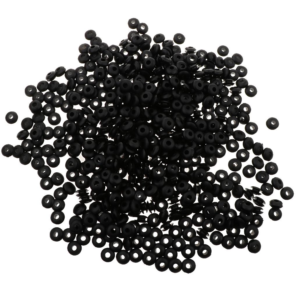 Ben's stores bộ các loại vòng đệm cao su, miếng đệm điện, 1000 cái, 3mm, 4mm, 5mm, 6mm, 8mm, 10mm