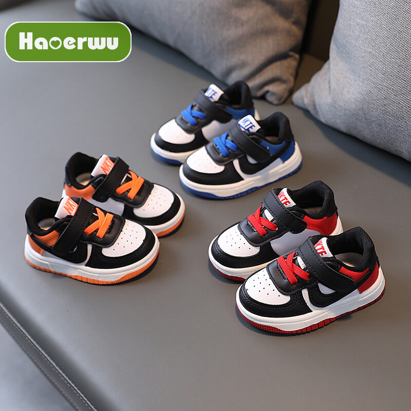 Haoerwu phiên bản Hàn Quốc đệm giày trẻ em giày thể thao nam và nữ bé giày