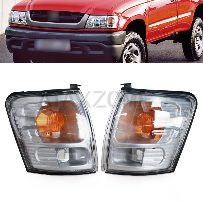 Đèn pha cho toyota hilux 2001 2002 2003 2004 2005 rộng ánh sáng đèn báo rẽ phía trước đèn góc chỉ số
