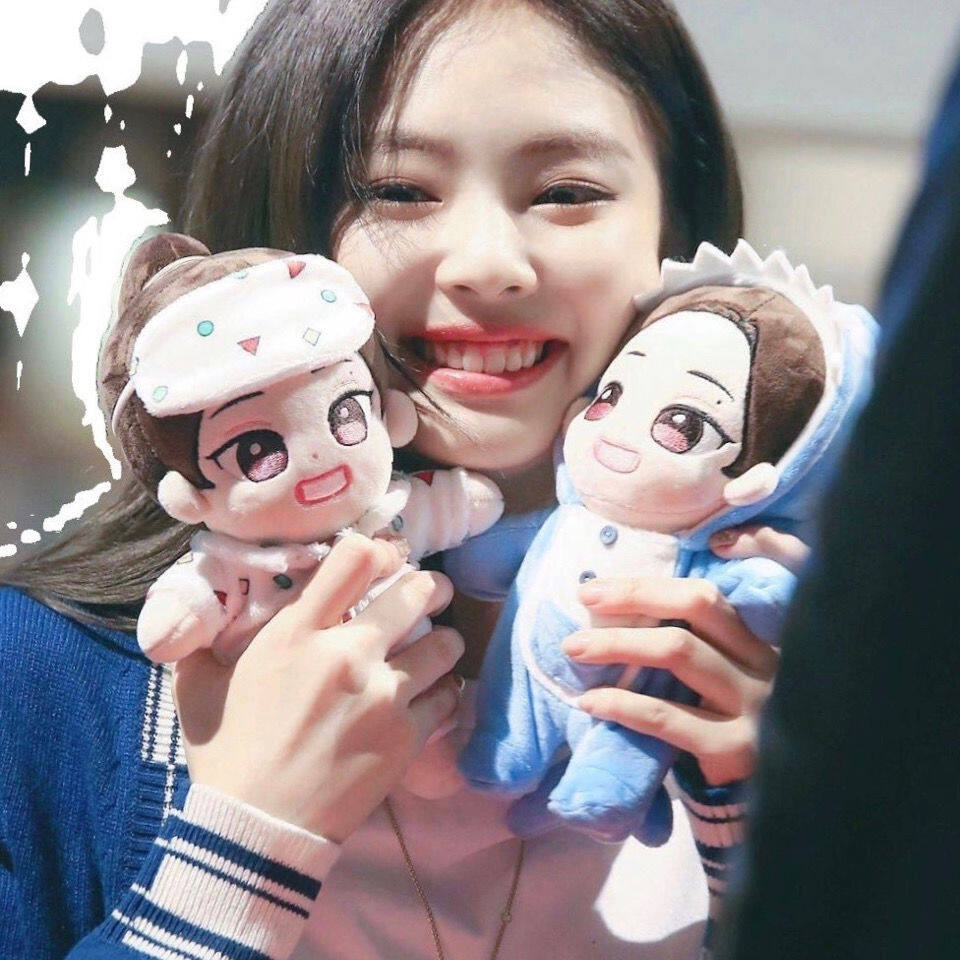 Búp bê vải lông dễ thương 20cm, blackpink kim ji soo jisoo kim ji ni jennie park chae young rose sara , lisa búp bê