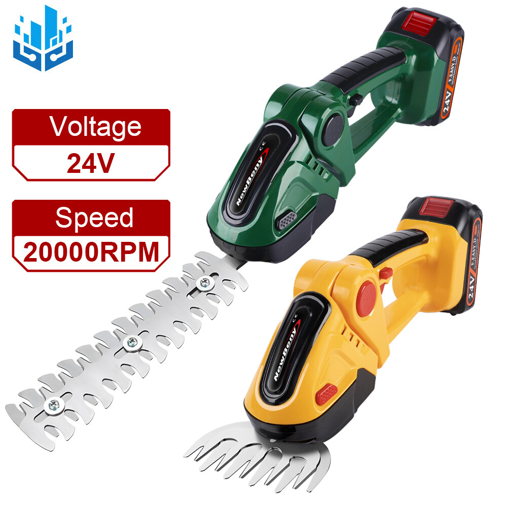 for makita pin 24V 2 trong 1 điện không dây tông đơ cắt tỉa không dây xách tay công suất cao 20000 vòng/phút hộ gia đình Máy cắt cỏ có thể sạc lại pruner làm cỏ dụng cụ làm vườn