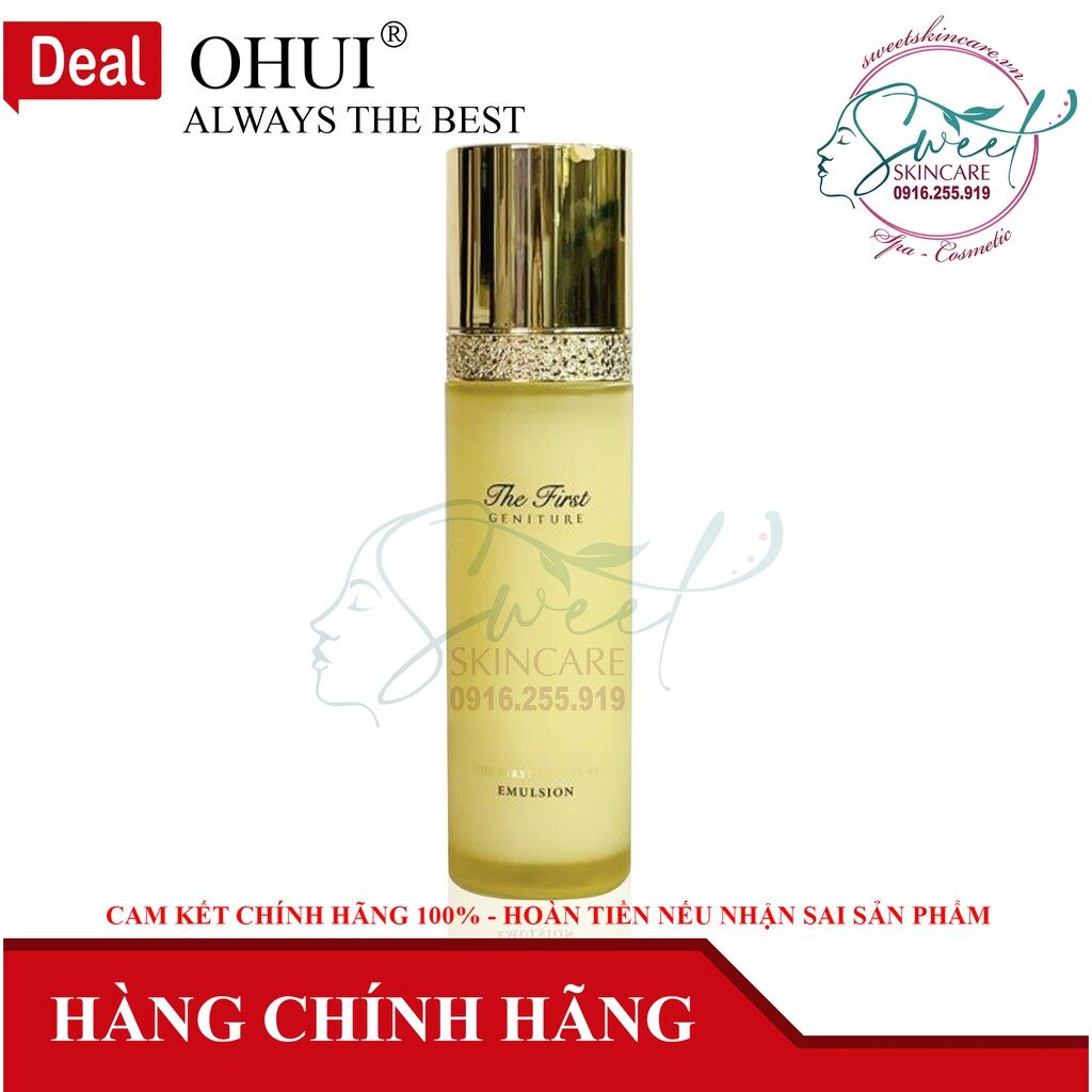 Sữa Dưỡng Ohui The First Emulsion Tái sinh da, chống lão hoá, làm sáng da 130ml