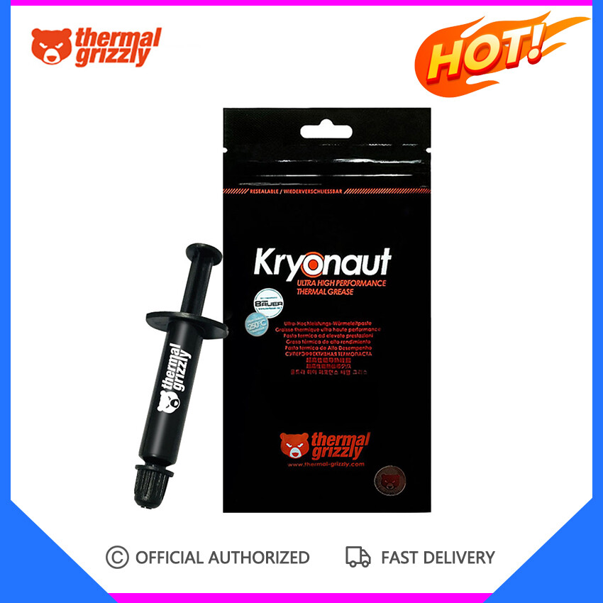 Miếng Dán Nhiệt Grizzly Kryonaut 1G/5.5G/11G/37G Cho Bộ Làm Mát CPU/GPU Dung Tích Lớn Làm Mát Hợp Chất