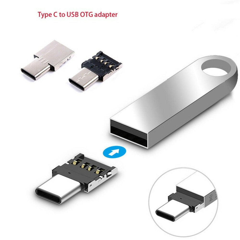 [Songful] 2 cái USB-C 3.1 Loại C Nam để USB đầu cái đầu chuyển đổi OTG cho điện thoại máy tính bảng