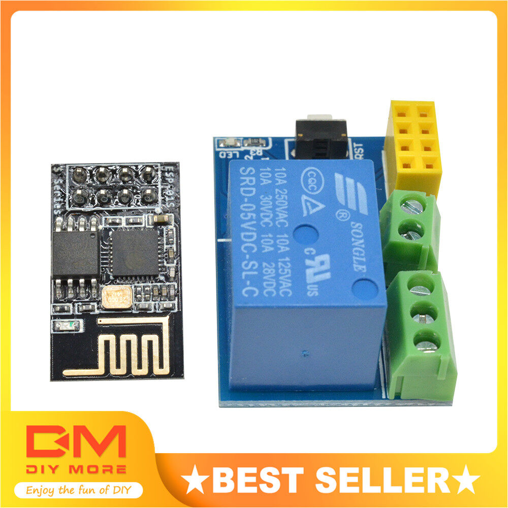 SeasBoat ESP-01S ESP8266 Mô-đun Rơle Wifi 5V TOI Ứng Dụng Điều Khiển Cho Nhà Thông Minh